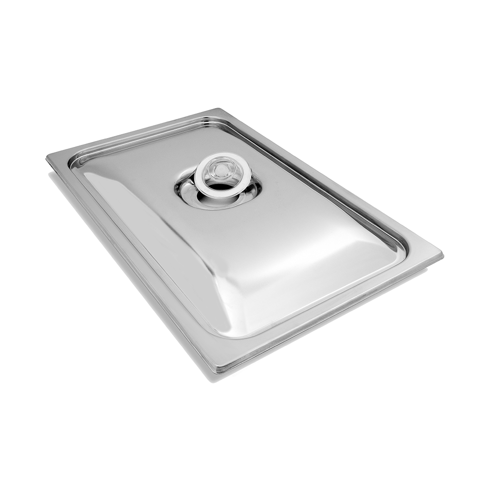 Couvercle inox pour bac gastronorm GN1/1 pour vide extérieur – VALKO 1004V023