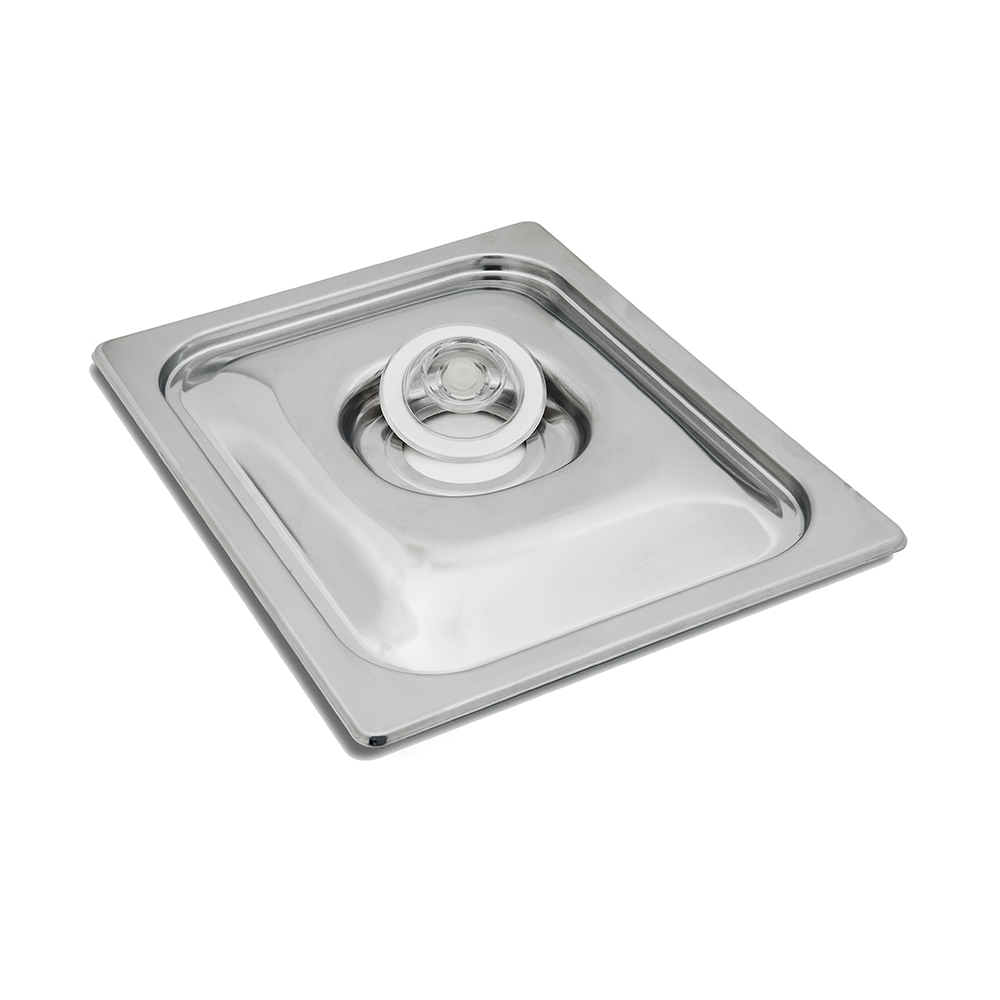 Couvercle inox pour bac gastronorm GN½ pour vide extérieur – VALKO 1004V024