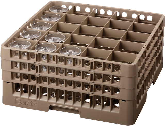 Casier à verres 25 cases 89×89, H 225 – Bartscher Casier à verres 25 cases 89×89, H 225 – Bartscher