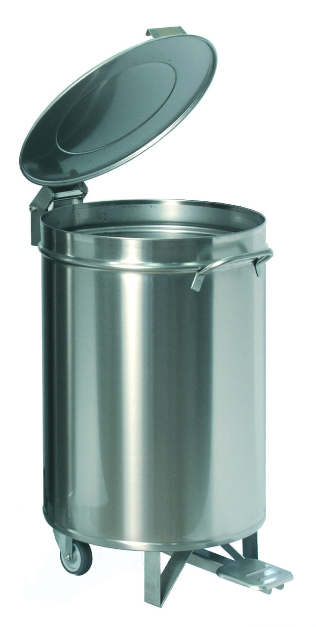 Poubelle inox 50 litres avec pédalier – Bartscher Poubelle inox 50 litres avec pédalier – Bartscher