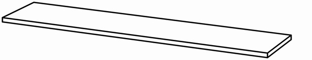 Plan de travail 2500×700, sans dosseret – Bartscher Plan de travail 2500×700, sans dosseret – Bartscher