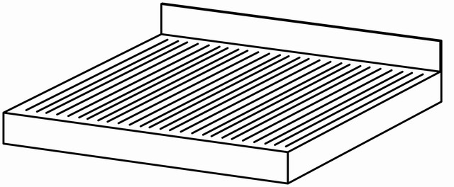 Etagère perforée 400×480 sans fixation – Bartscher Etagère perforée 400×480 sans fixation – Bartscher
