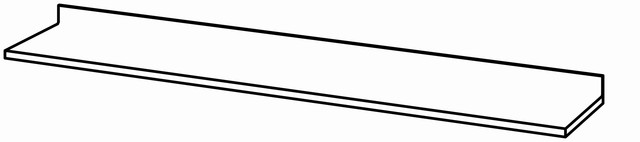 Plan de travail 3000×700, dosseret 100mm – Bartscher Plan de travail 3000×700, dosseret 100mm – Bartscher
