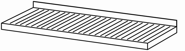 Etagère perforée 1000×480 sans fixation – Bartscher Etagère perforée 1000×480 sans fixation – Bartscher