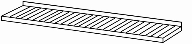Etagère perforée 1600×480 sans fixation – Bartscher Etagère perforée 1600×480 sans fixation – Bartscher