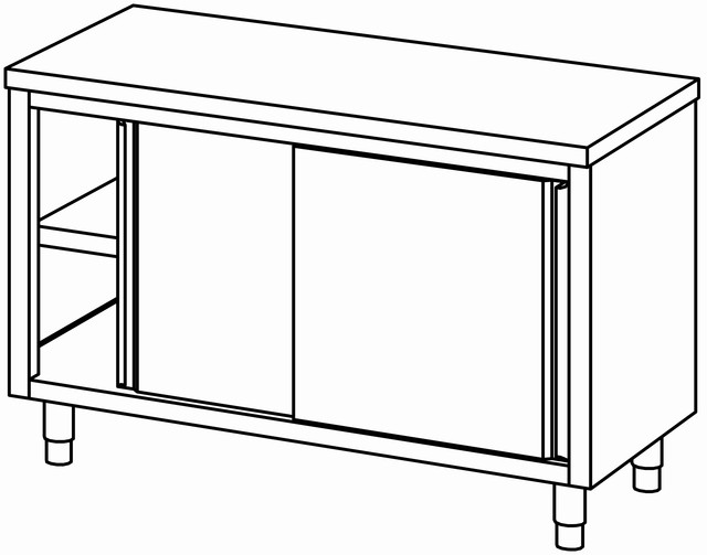 Armoire traversante 1400×700 port. coul. – Bartscher Armoire traversante 1400×700 port. coul. – Bartscher