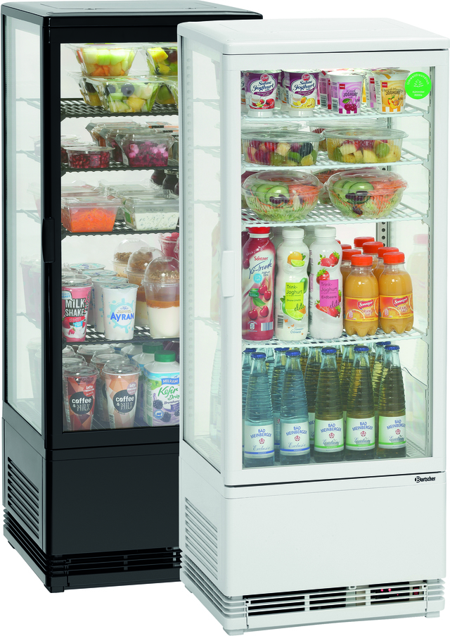Mini vitrine réfrigérée 98l – Bartscher Mini vitrine réfrigérée 98l – Bartscher
