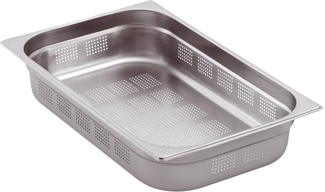 Bac GN 2/3 perforé inox h. 40 mm – Bartscher Bac GN 2/3 perforé inox h. 40 mm – Bartscher