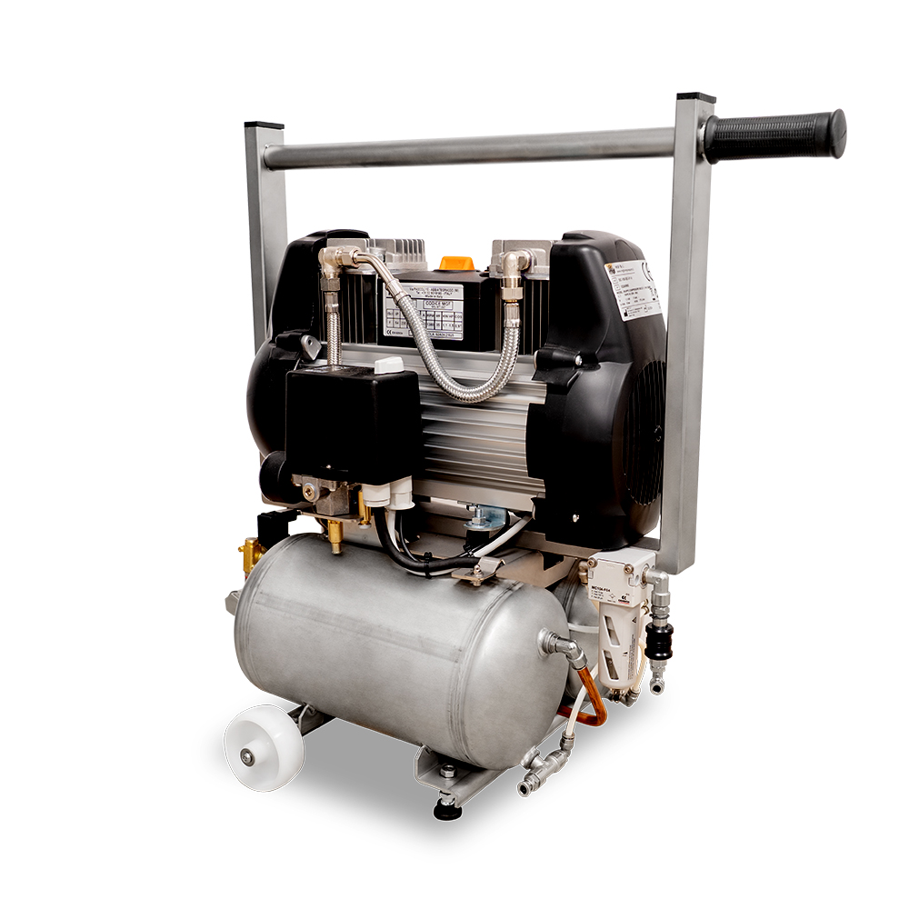 Compresseur d&rsquo;air externe silencieux avec réservoir 12 L – VALKO 1408V132