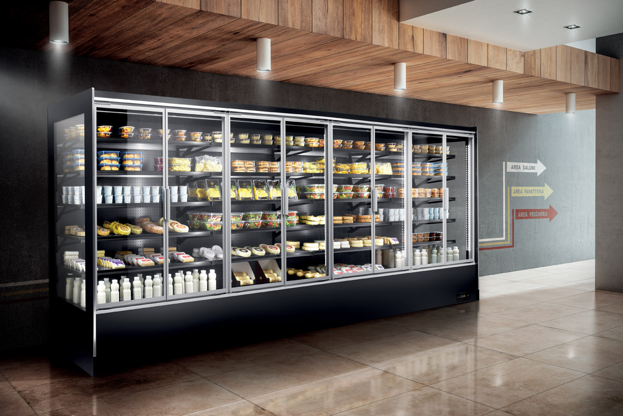 Meuble mural réfrigéré Fjord Market (sans groupe), L 1380 mm, charcuterie et produits laitiers (SL) – Frigomeccanica Meuble mural réfrigéré Fjord Market (sans groupe), L 1380 mm, charcuterie et produits laitiers (SL) – Frigomeccanica