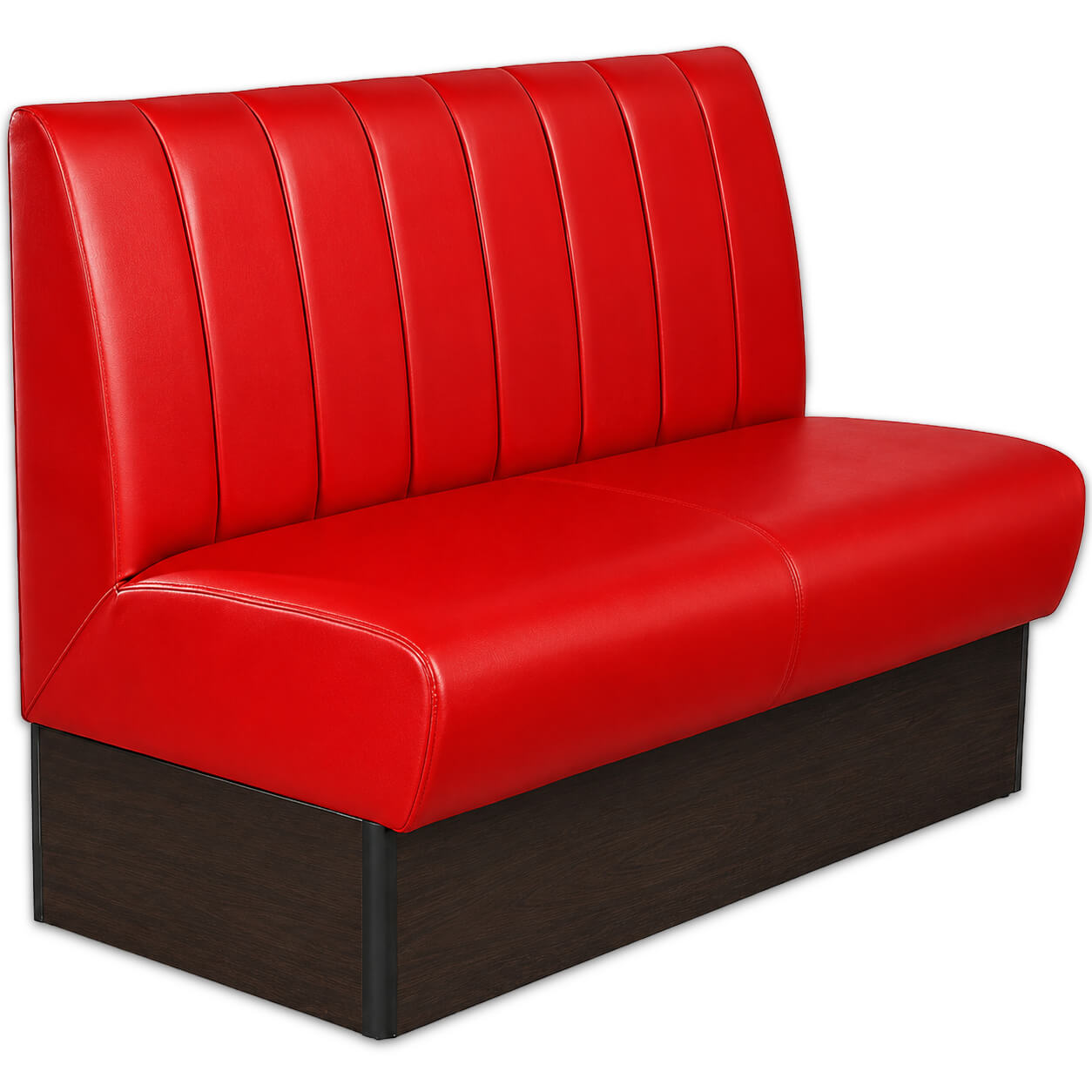 Banquette – SAFRAN – Simili Cuir Rouge – 140 cm Banquette – SAFRAN – Simili Cuir Rouge – 140 cm