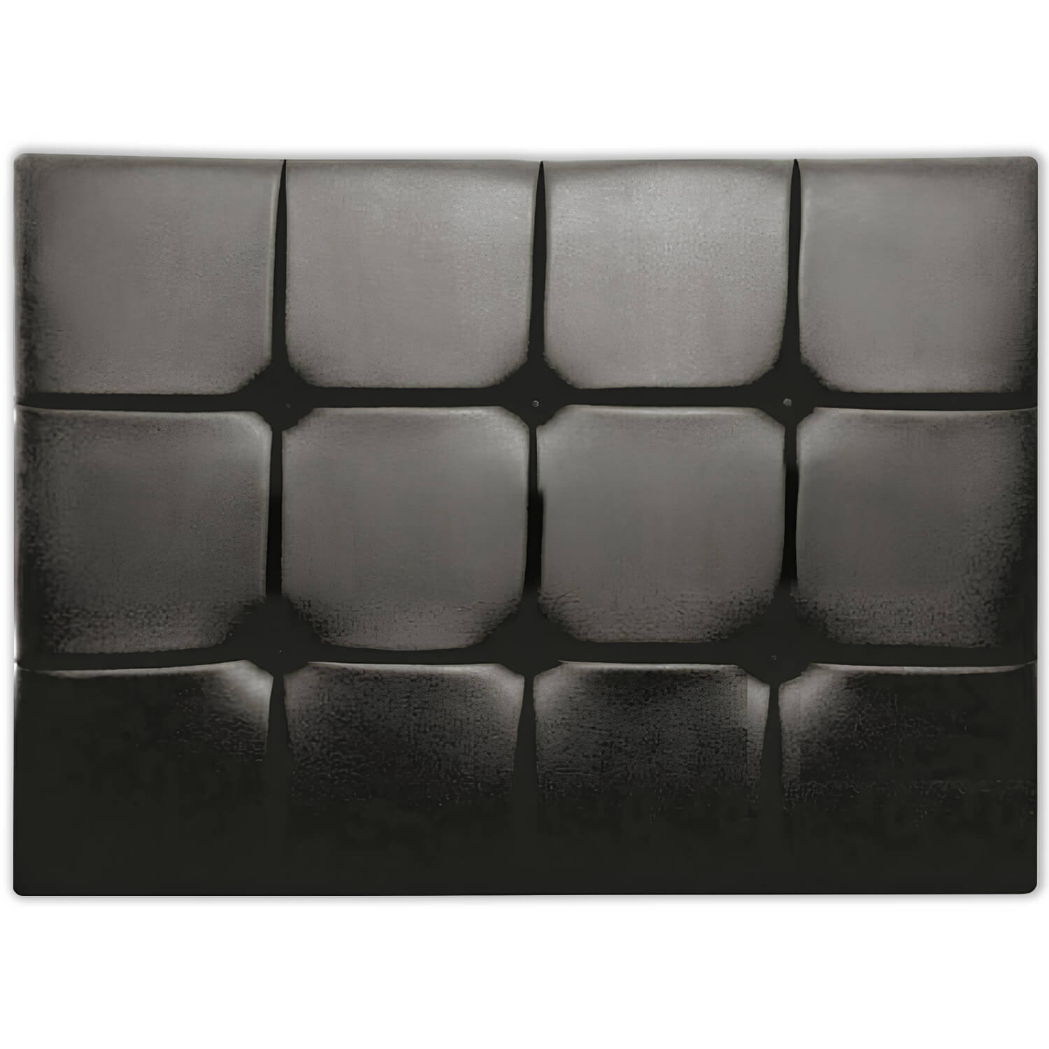 Tête de Lit – Simili Cuir Noir Tête de Lit – Simili Cuir Noir