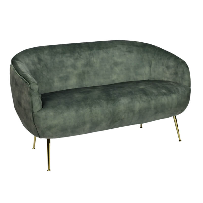 Banquette Lounge – CUBA – Velours Olive