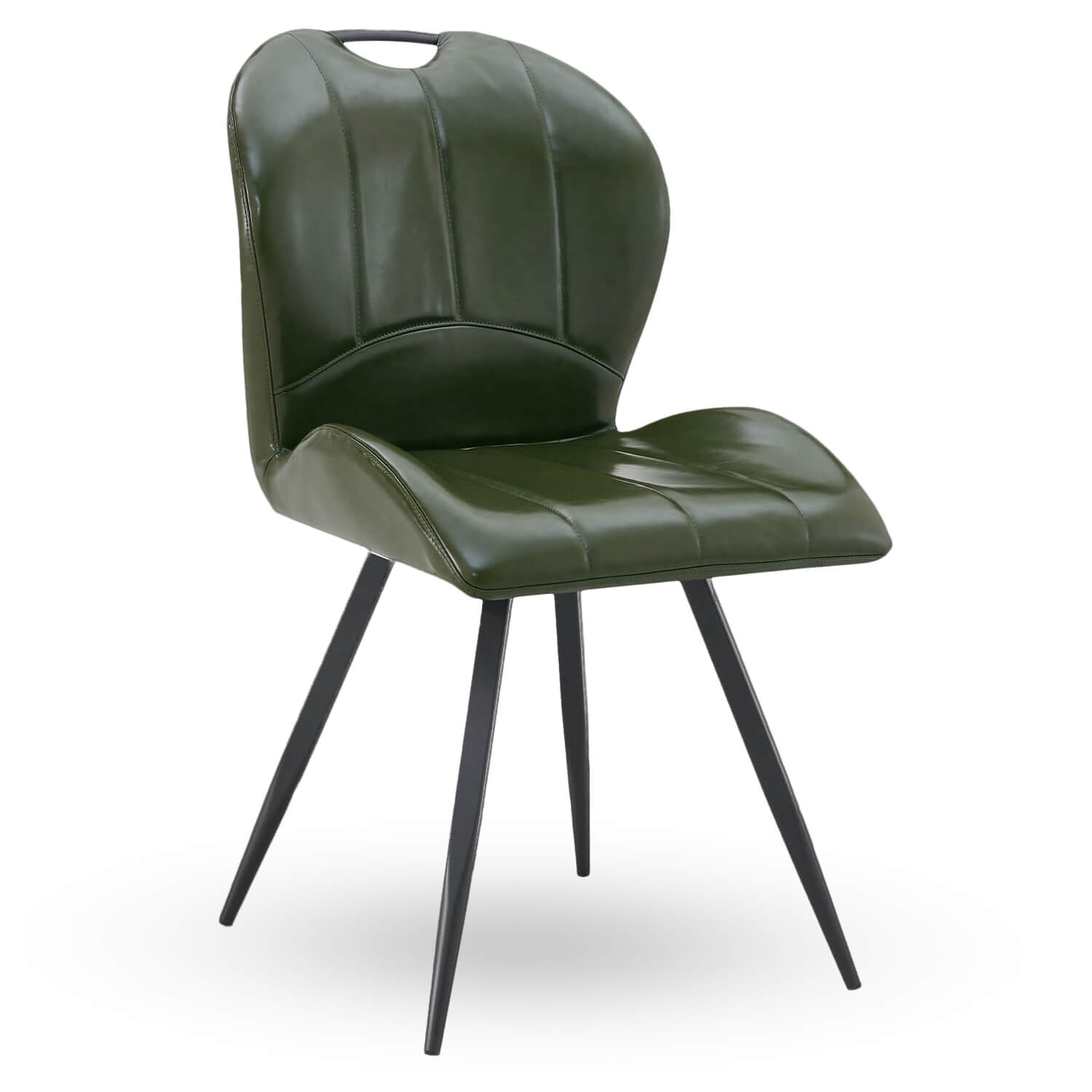 Chaise – ELITE – Simili Cuir Olive Chaise – ELITE – Simili Cuir Olive