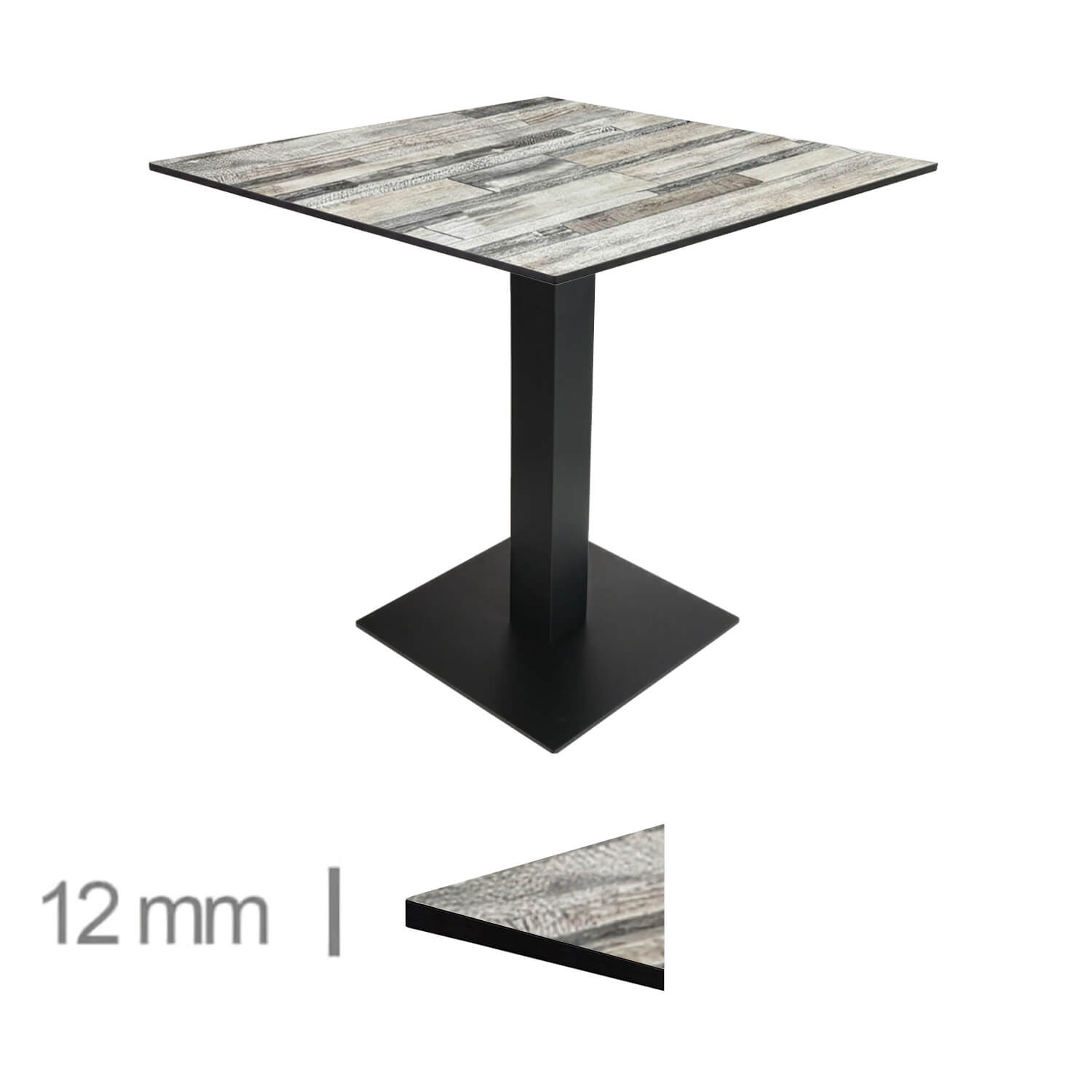 Table Pour Terrasse – TAVOLUX WHITE BLOCK – 70×70 cm Table Pour Terrasse – TAVOLUX WHITE BLOCK – 70×70 cm
