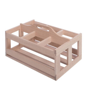 Casier 6 bouteilles en bois CASIER6 – La Sommelière Casier 6 bouteilles en bois CASIER6 – La Sommelière