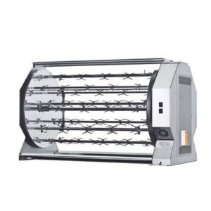 Rôtissoire CAMINO mod. 105/P – 10+5 broches 1115 mm – bois – Elangrill