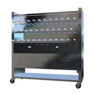 Churrasco CM 17 C – 17 épées – charbon de bois – Elangrill