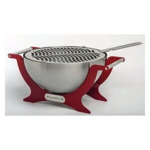 Grill de table Moon Fire – charbon de bois – rouge ou noir – Elangrill