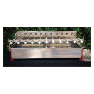 Grill à brochettes CMP900 – charbon de bois – Elangrill
