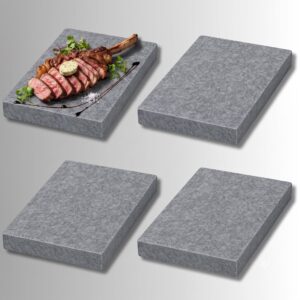 Pack 4 pierres volcaniques 20 × 30 cm