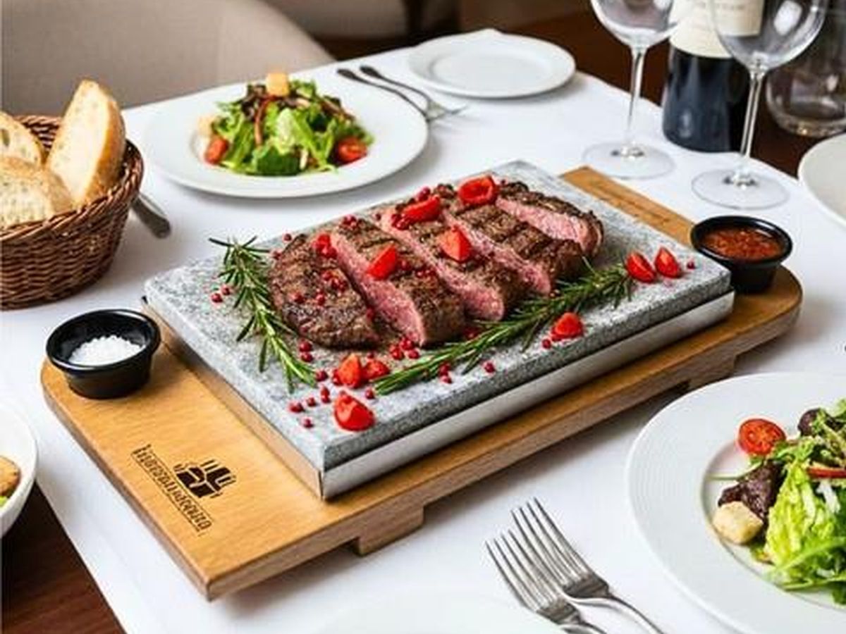 Pierres à griller – Pièces de viande à partager