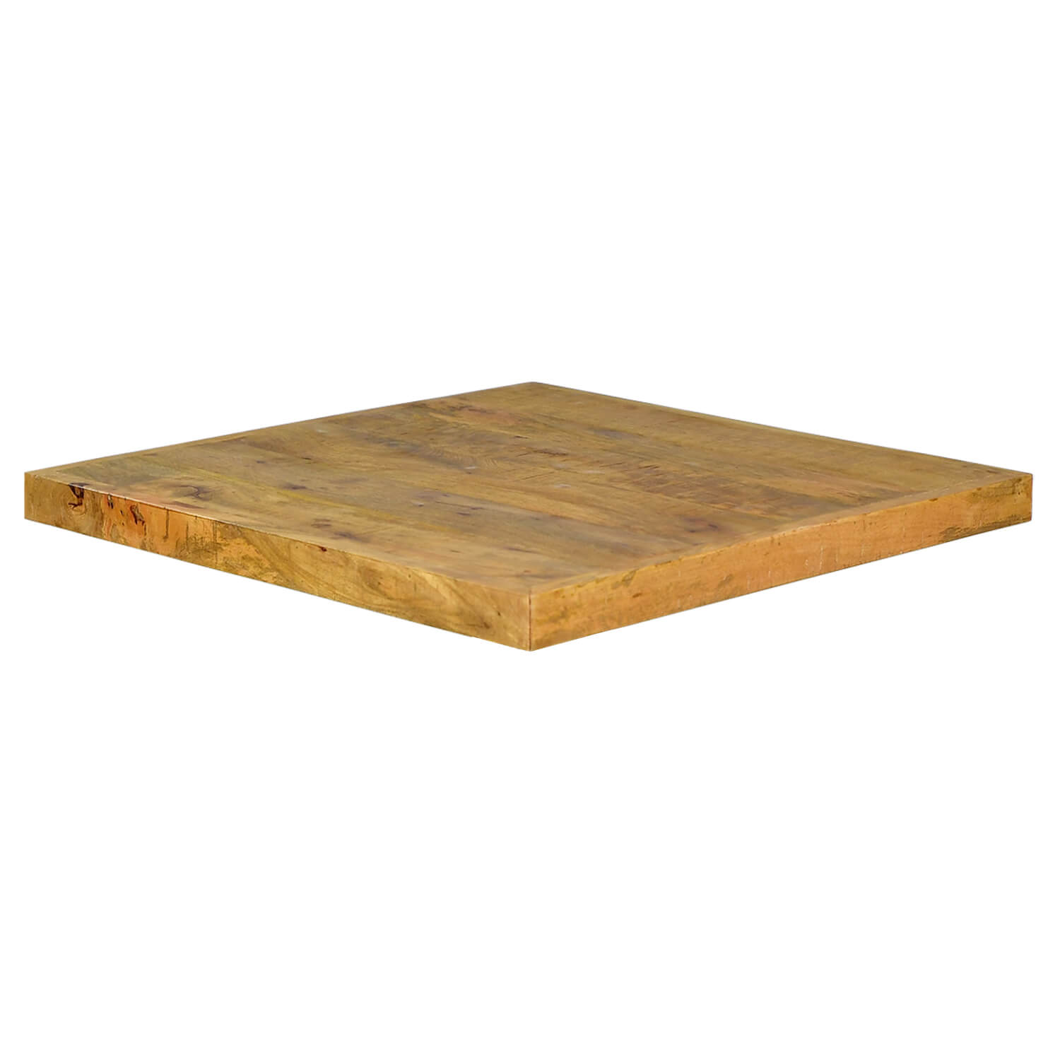 Plateau de Table en Bois de Manguier – 5 cm D’épaisseur – 60×60 cm Plateau de Table en Bois de Manguier – 5 cm D’épaisseur – 60×60 cm