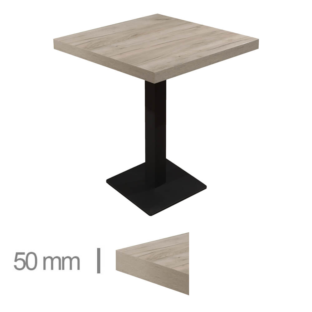Table Avec Pied – DUBLIN K2 – 60×60 cm Table Avec Pied – DUBLIN K2 – 60×60 cm