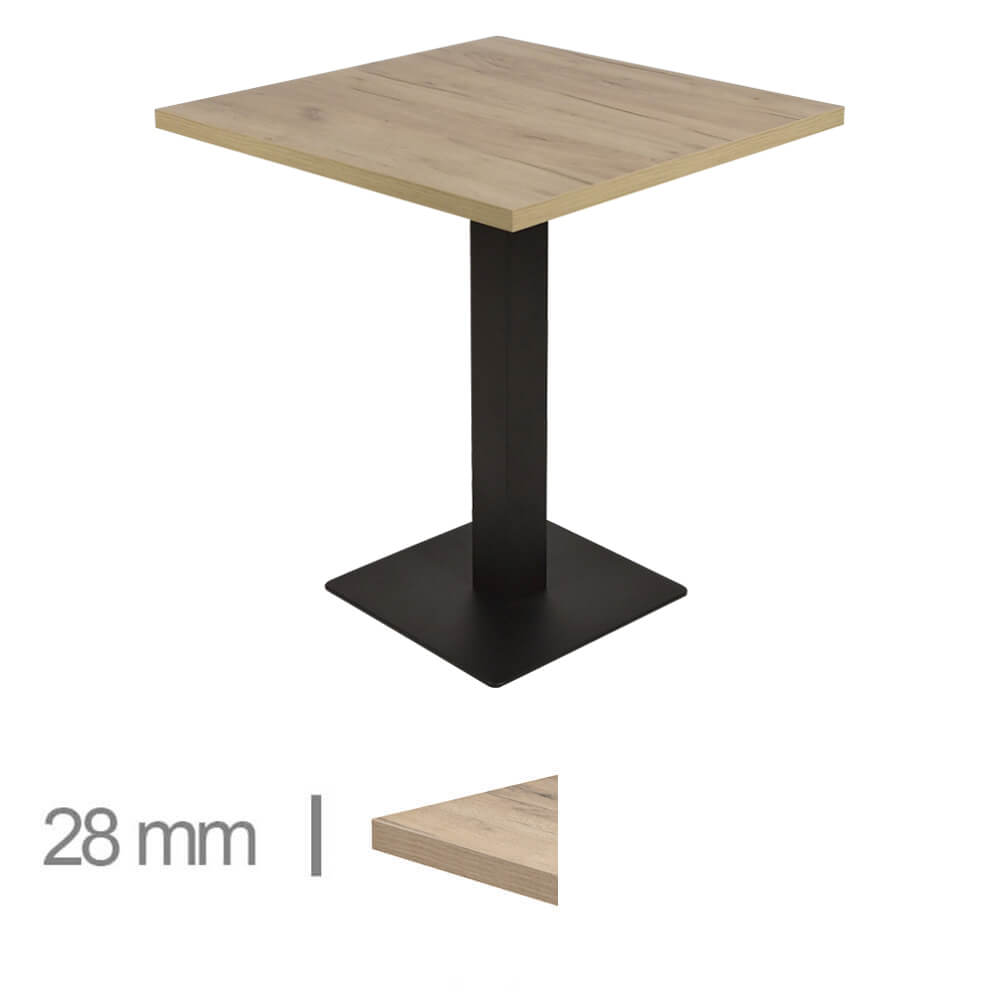 Table Avec Pied – MADRID K2 – 60×60 cm Table Avec Pied – MADRID K2 – 60×60 cm