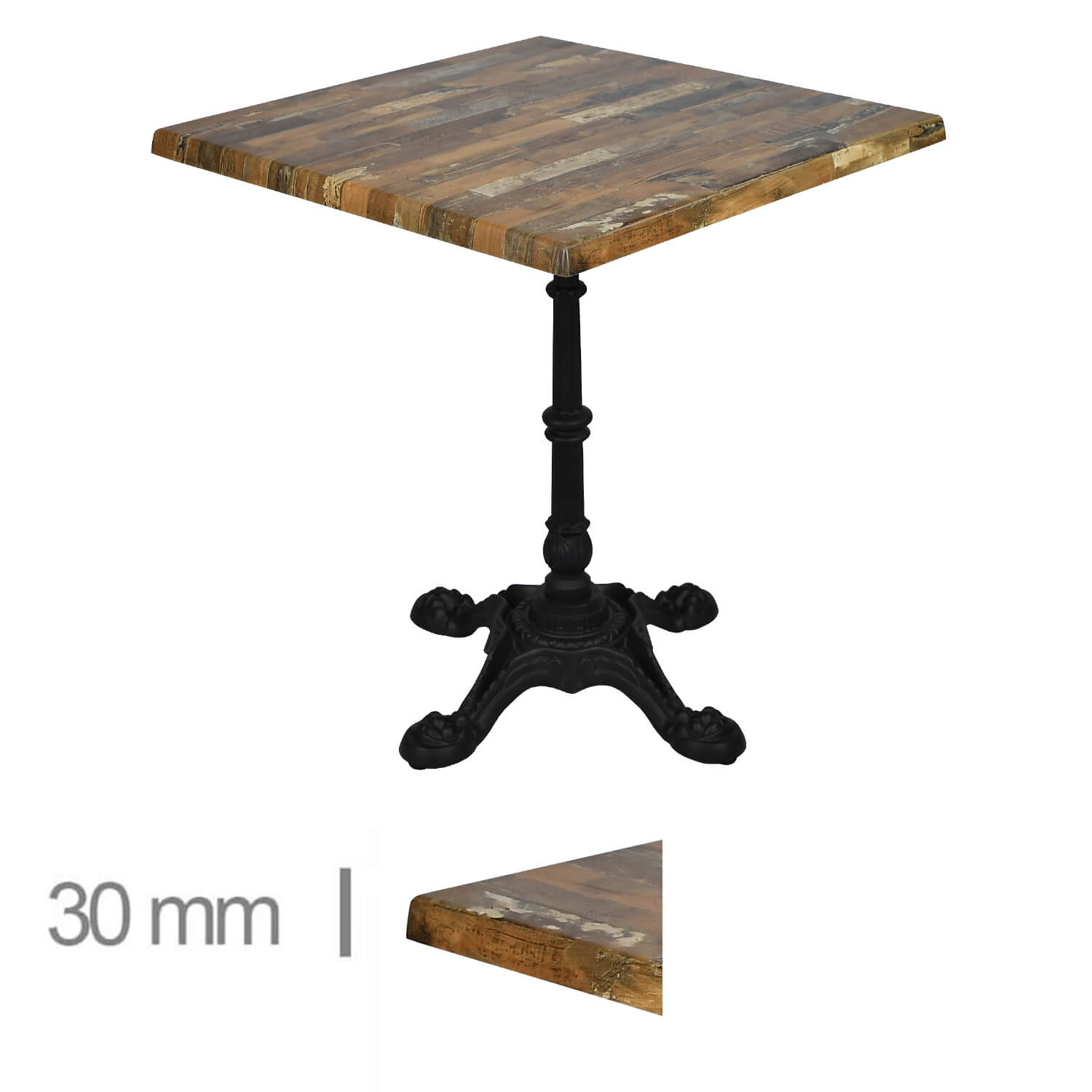 Table Pour Terrasse – TERRASIA MARACAIBO – 60×60 cm Table Pour Terrasse – TERRASIA MARACAIBO – 60×60 cm