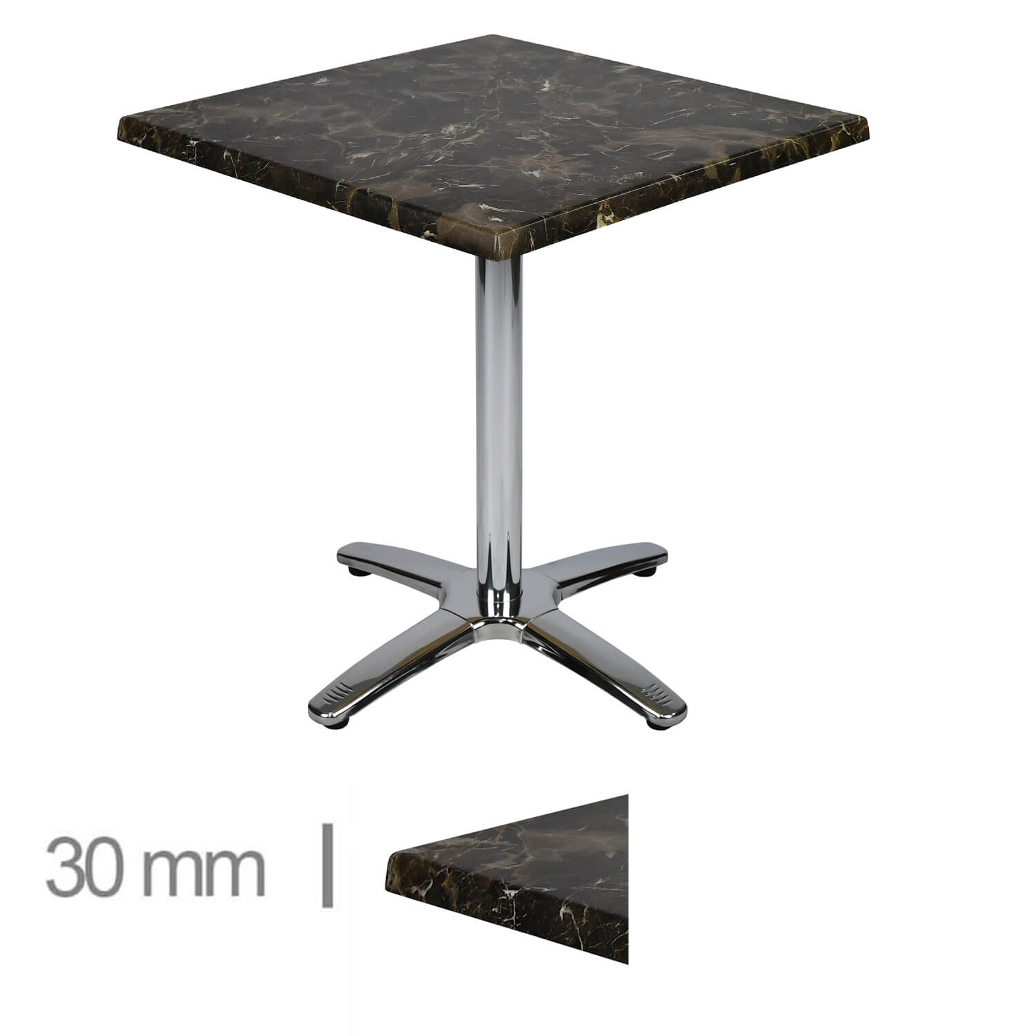 Table Pour Terrasse – TERRASIA PORTO ROSA – 60×60 cm Table Pour Terrasse – TERRASIA PORTO ROSA – 60×60 cm