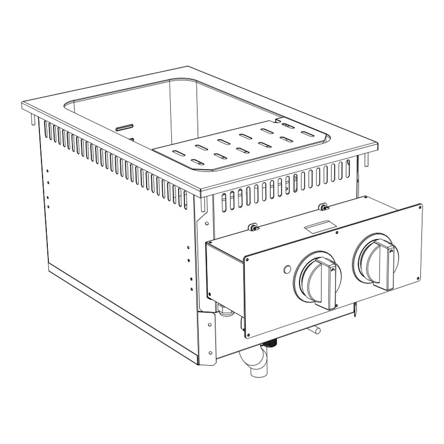 Cuiseur à pâtes électrique encastrable 28 L DPDE28 – SILKO